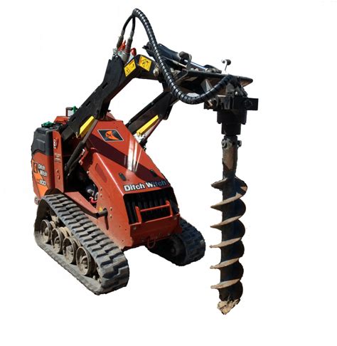 skid steer with auger attachment rental|hydraulic auger rental near me.